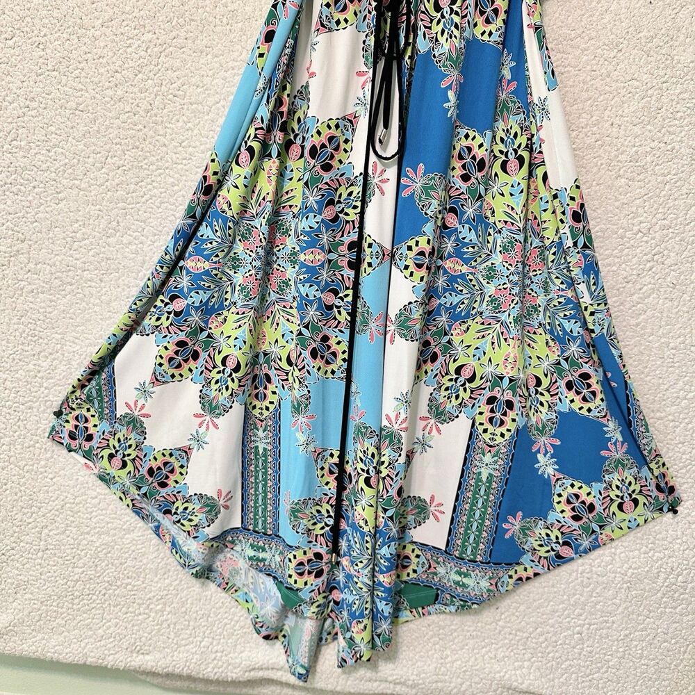 Dress Barn Womens Maxi Dress Size 14 Sleeveless Multicolor Pullover Multicolor - Picture 3 of 13